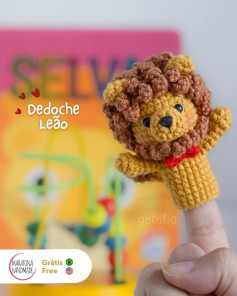 Dedoche Leão - Tutorial Móc Len Chi Tiết