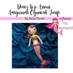 Deniz Kızı Arsous Amigurumi Oyuncak Tarifi - Pembe Marifet