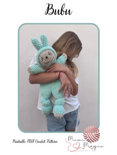 Free Crochet Pattern for Bubu Snuggler Doll by Mimi Magic Art