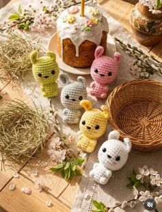 Free Crochet Pattern: Tiny Bunny Amigurumi