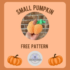 Free Small Pumpkin Crochet Pattern with Shaping Instructions