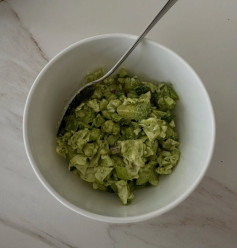 Green Goddess Salad with Basil Spinach Dressing