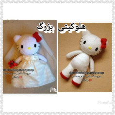 Hello Kitty Doll Crochet Pattern: Step-by-Step Guide for Head, Ears, and Bow