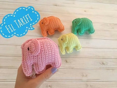 HƯỚNG DẪN MÓC ELEPHANT BÉ THỦY - CHART CHI TIẾT