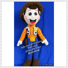 Hướng dẫn móc len búp bê Woody phiên bản tiếng Farsi