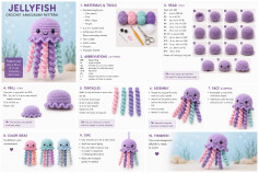 Jellyfish Crochet Amigurumi Pattern: Complete Step-by-Step Guide with Materials, Instructions, and Color Ideas