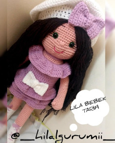 Lila Bebek Amigurumi Crochet Pattern Tutorial
