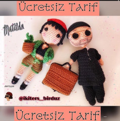 Matilda crochet doll free pattern