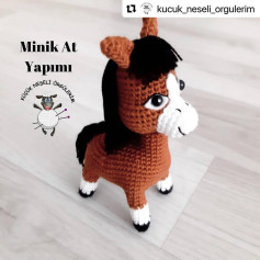 Minik At Yapımı - Amigurumi Horse Crochet Pattern
