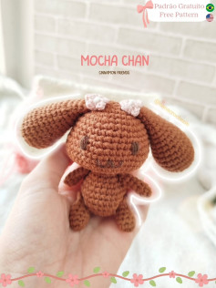 Mocha Chan Cinnamon Friends Free Crochet Amigurumi Pattern