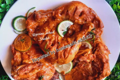 Moroccan Chicken Recipe: Crispy Roasted Whole Chicken with Spiced Tomato and Lemon Marinade