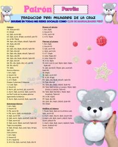 Patrón Perrita Amigurumi - Guía de Tejido Paso a Paso en Español