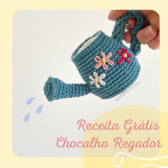 Receita Grátis Chocalho Regador: Guia Móc Len Chi Tiết Với Hoa Bordado