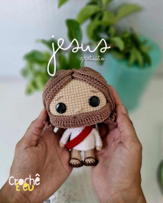 Receita Gratuita de Jesus Amigurumi - Tutorial Completo Passo a Passo