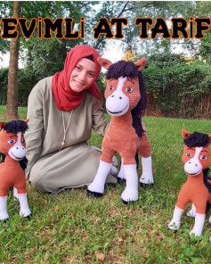 Sevimli At Amigurumi Tarifi: Detaylı Móc Len Gấu Ngựa Hướng Dẫn