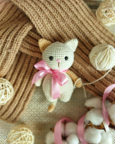 Схема вязания амигуруми Кошечка Дуняша
