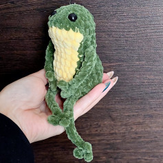 Схема вязания крючком игрушечной лягушки амигуруми из плюшевой пряжи