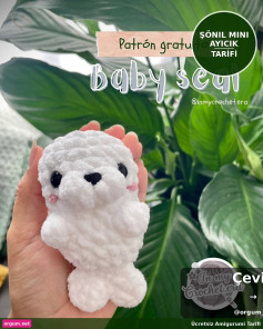 Şönil Mini Ayıcık Amigurumi - Ücretsiz Mısır İpliği Mısır İğne Tarifi