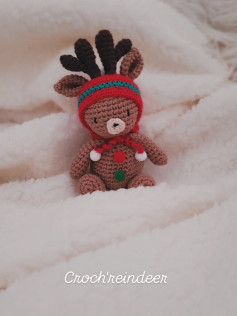 Tutoriel Croch'reindeer : Patron au crochet pour biche de Noël